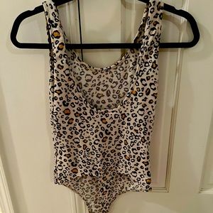 Patterned small bodysuit